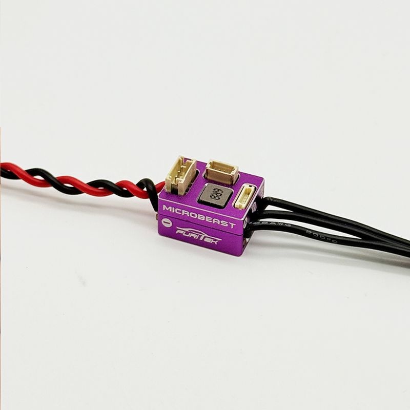 FURITEK Microbeast 2s LiPo 25/50A Brushless Regler purple mit WIFI für 1/24 & 1/28 Drift & Racing FUR-2799