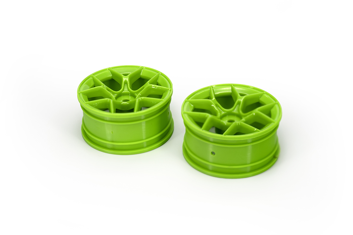 HPI RTR Aero 5 Felgen 26mm Grün (3mm Offset/2St) 160927