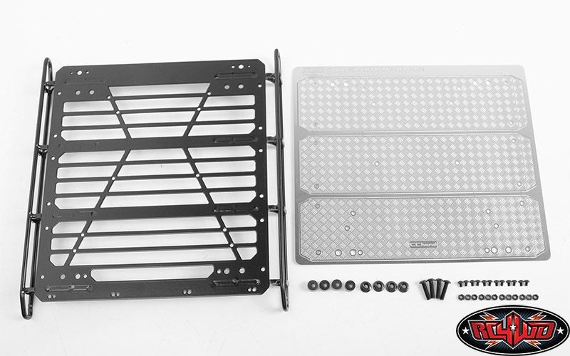 RC4WD Command Roof Rack w/ Diamond Plate VVV-C1002
