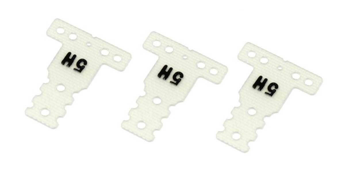 Kyosho Aufhaengungplatte (T) FRP Mini-Z MR03 MM-LM (3) Hart 0.5 MZW437H