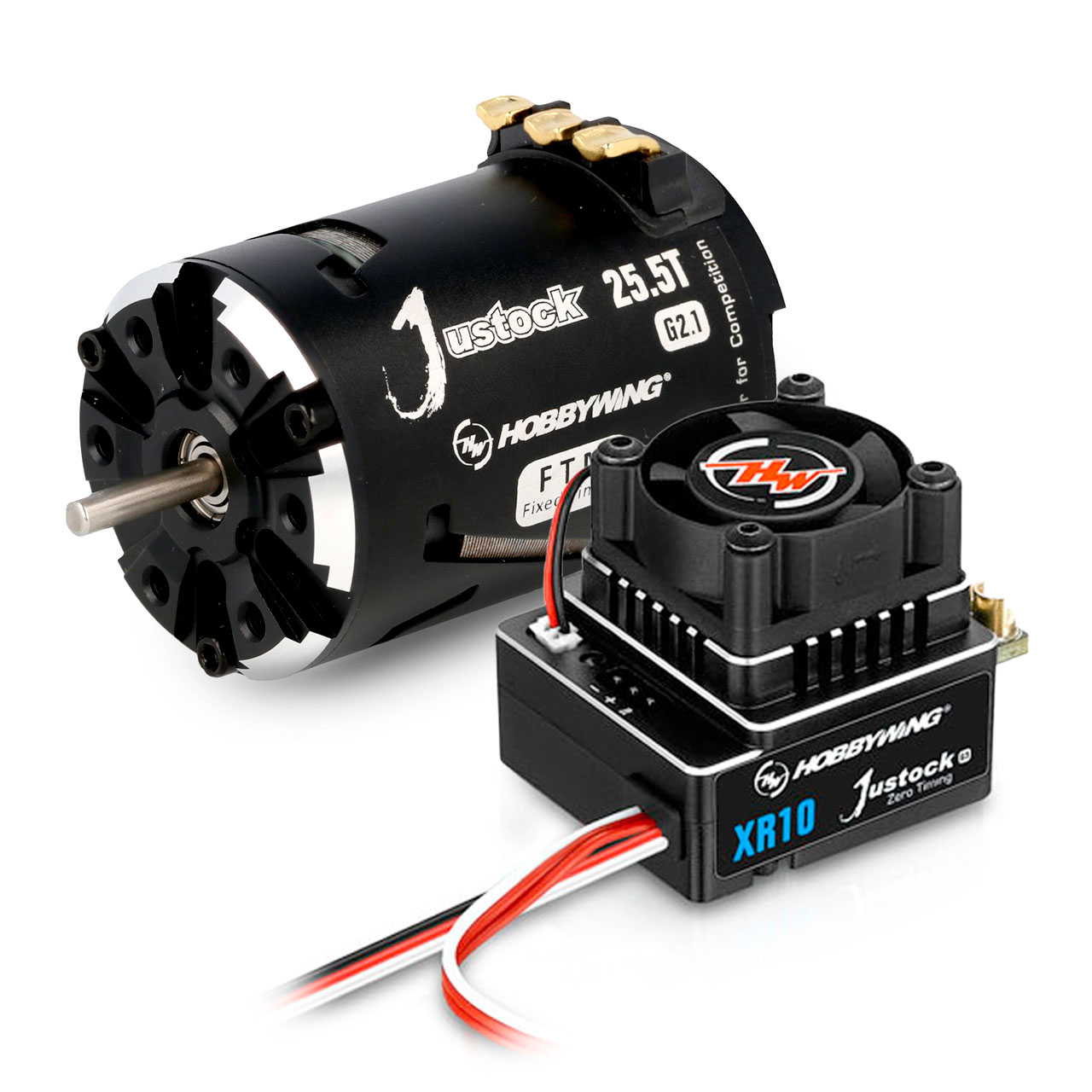 Hobbywing Xerun Justock Combo G3 mit 25.5 Turn 1600kV für 1:10 Cralwer 38020323