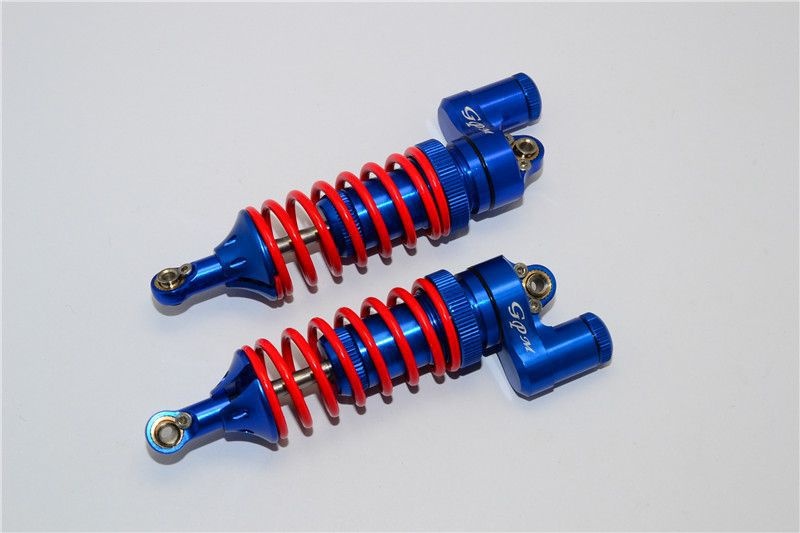 GPM Alu L Shape Dämpfer 85mm v/h blau Traxxas 1/10 E-Revo Alt, Revo, Summit