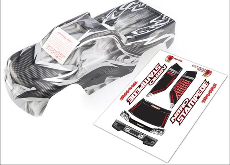 Traxxas BODY, NITRO STAMPEDE, PROGRAPH 4111R