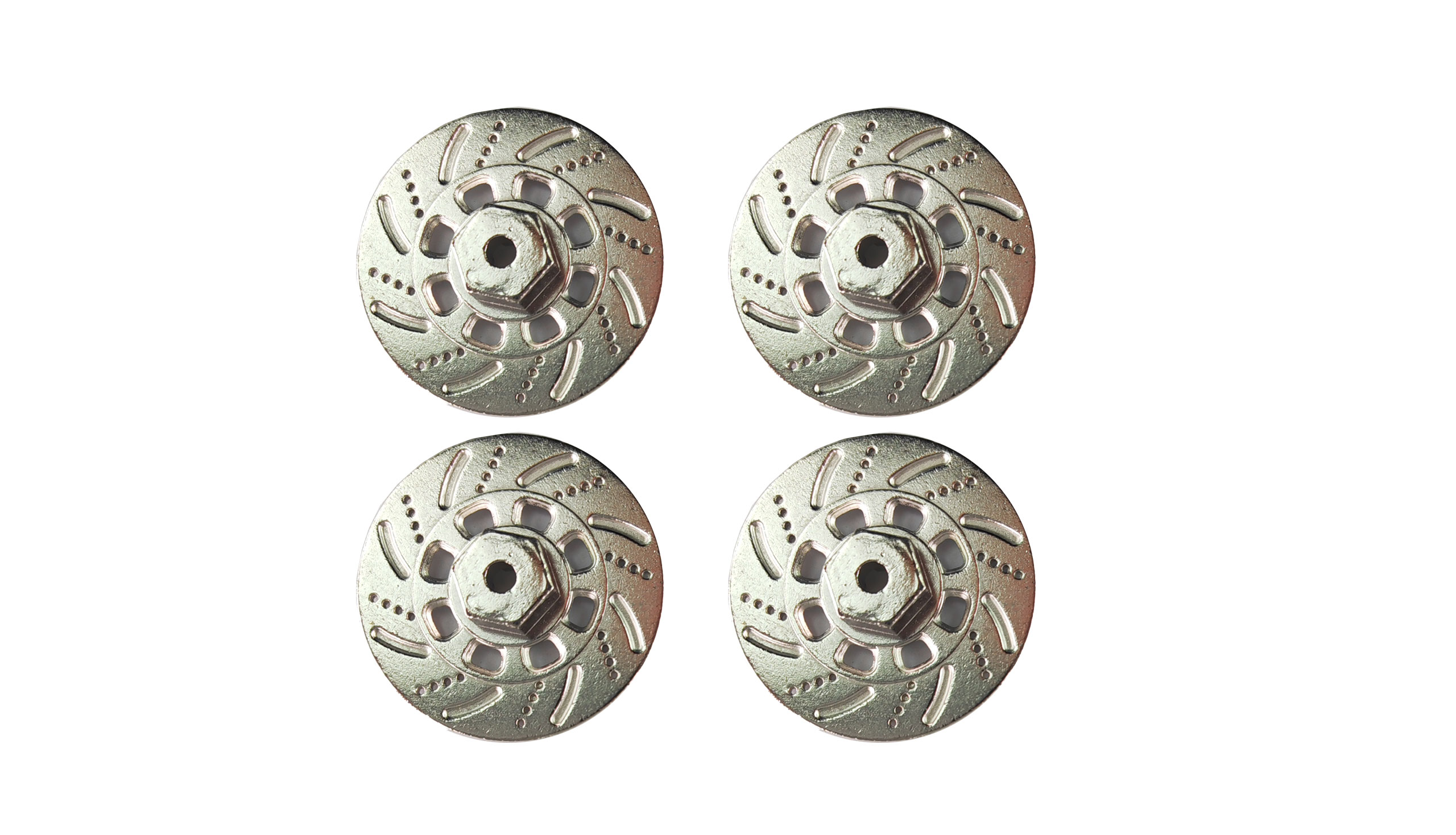 Amewi Radmitnehmer in Bremsscheibenoptik MT/ST, 4 Stück P12035