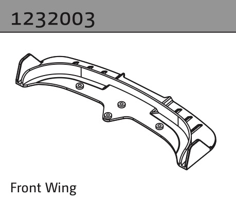 Absima Frontspoiler 1232003