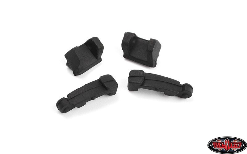 RC4WD Rubber Hood Latch for 1/10th Black Rock Z-S2062
