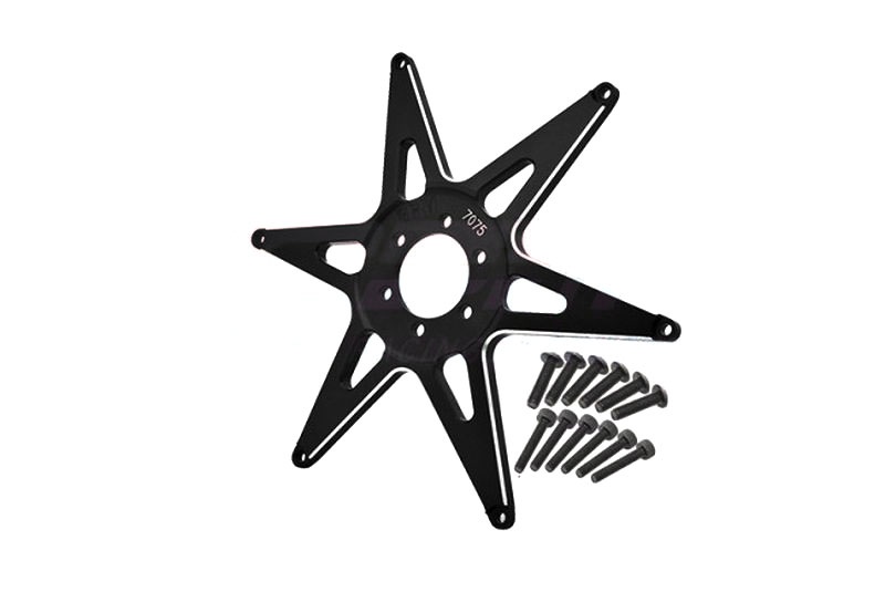GPM Alu Felgen-Stern vorn schwarz  1/4 PROMOTO-MX MOTORCYCLE RTR FXR-LOS06000/6 MX0606FBK