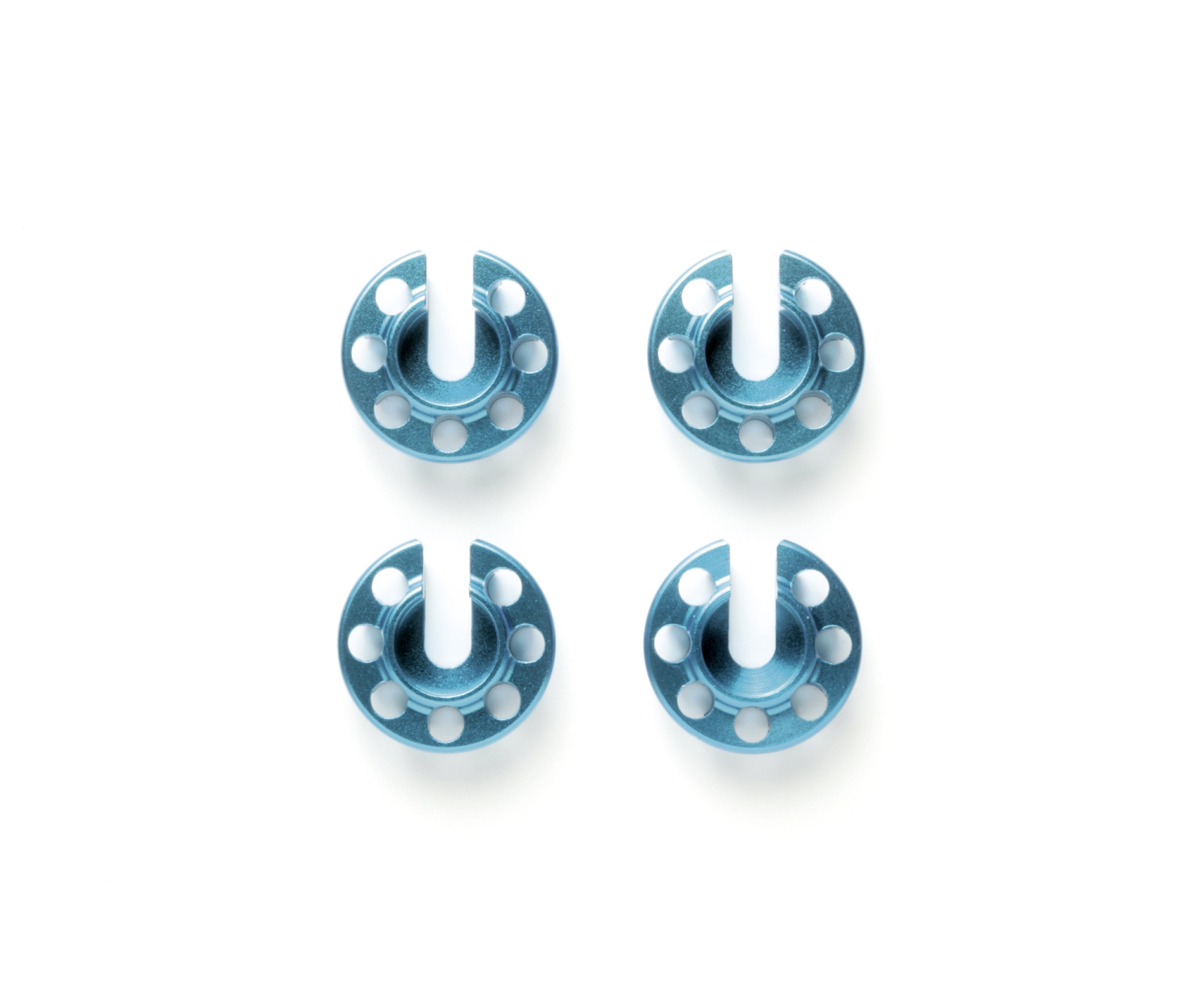 Tamiya 53876 Federteller (4) -1mm Alu blau 300053876