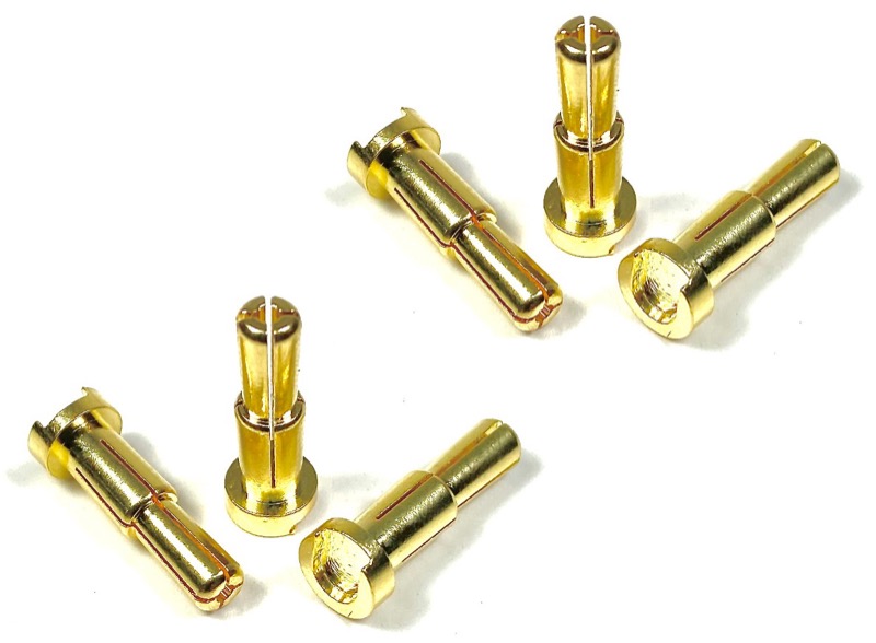 Absima 4/5mm Goldstecker (6 St.) 3040018