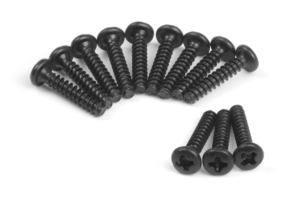 Blackzon Flachkopf Selbstschneideschrauben BBHO2.6*12mm (12St.) 548015