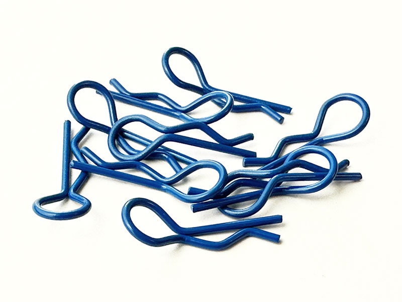H-SPEED Karosseriesplinte 1/10 neon Blau (10) HSPX026