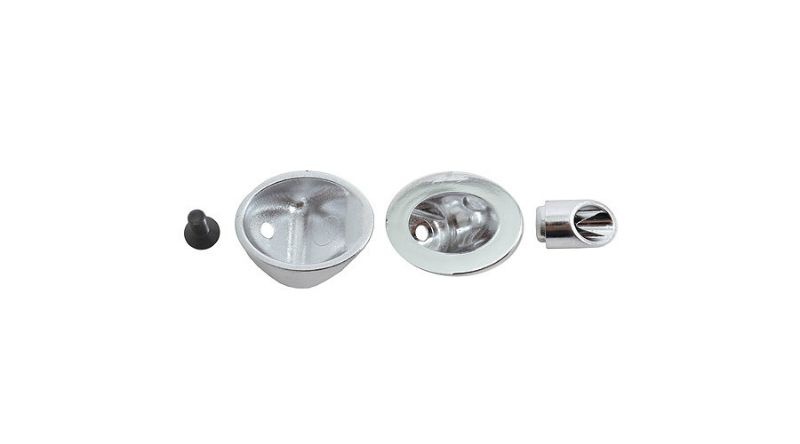 RPM Seiten-Auspuff-Attrappe chrom für Short-Cours + Monstertruck 70293 - Abbildung 1