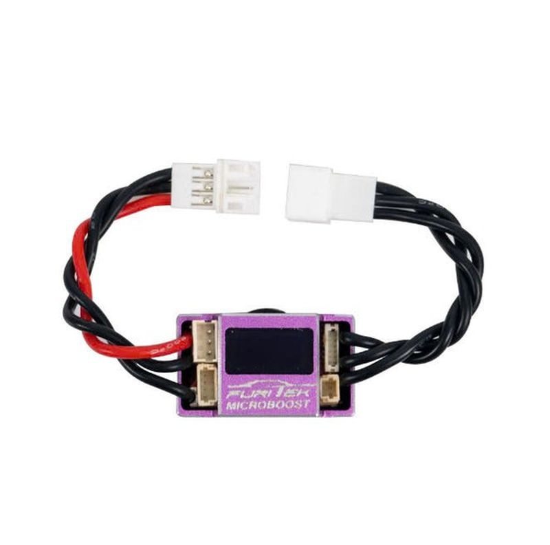 FURITEK MICROBOOST 2S BL-Regler LIPO 25A/50A Sensor/Sensorlos LCD für 1/24 + 1/28 Drift und RaceCar purple FUR-2600