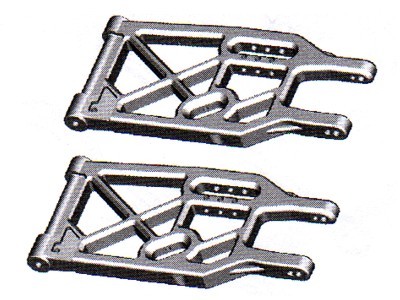 Amewi 60006N Rear Lower Suspension Arm (2P) 60006N