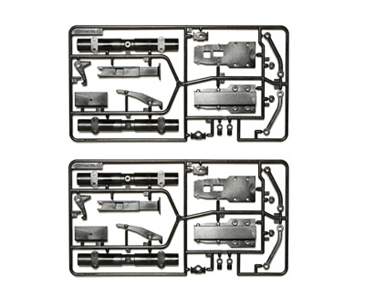 Tamiya 56525 1:14 B-Teile Anhänger Achsen verstärkt 300056525