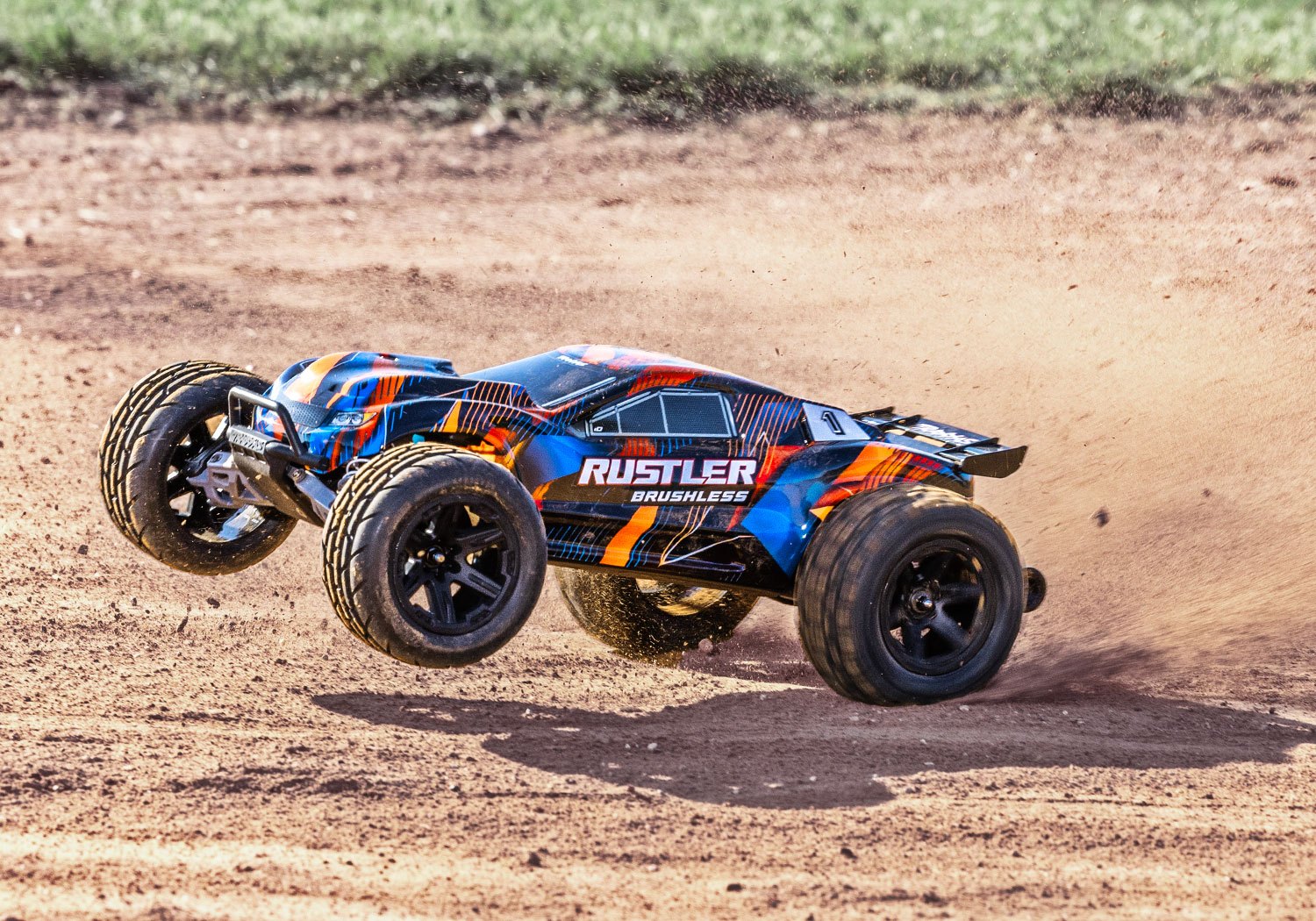 Traxxas Rustler 2WD VX3 Brushless Stadium Truck 1/10 Orange 37454-4 - Abbildung 10