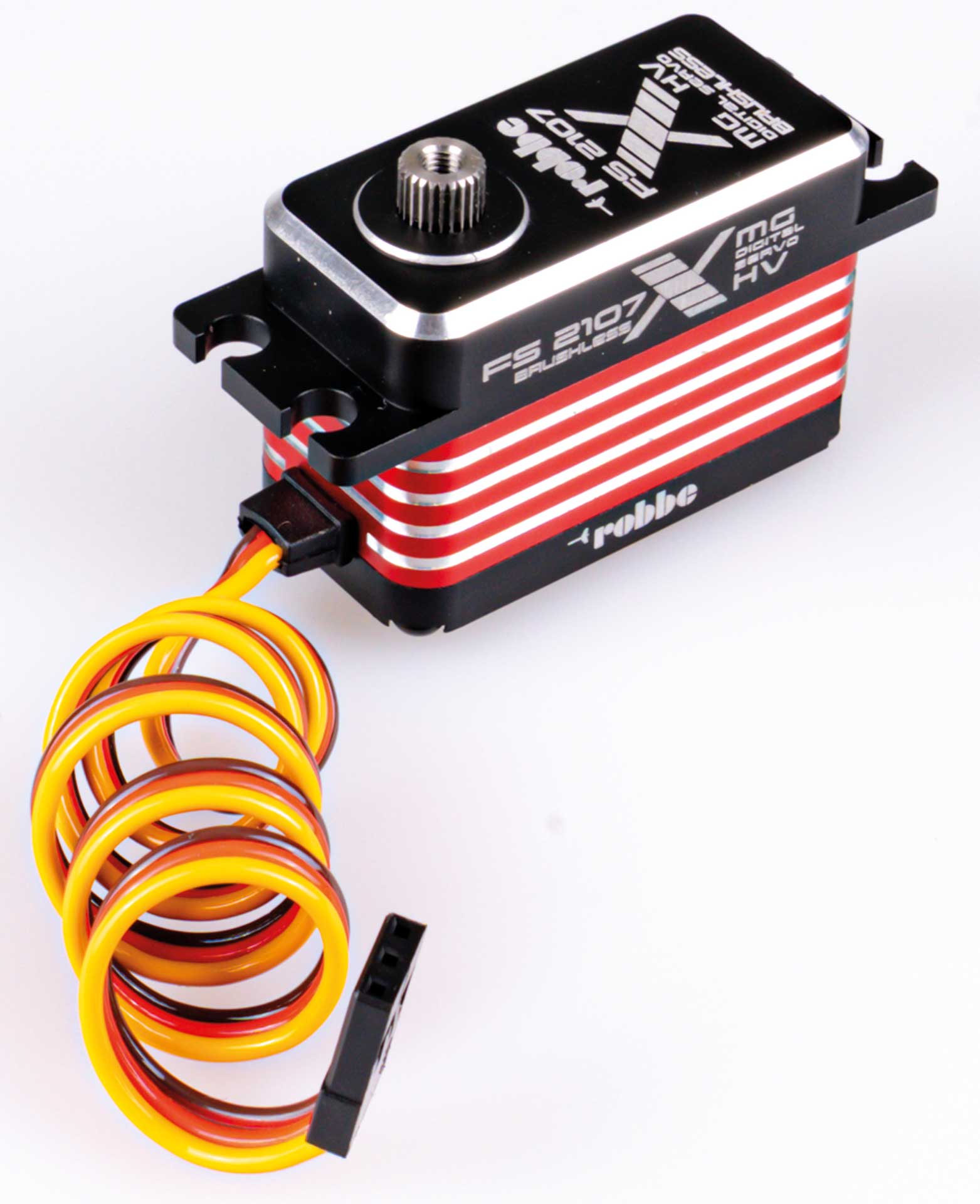 Robbe FS 2107X HV MG Digital Brushless Servo High Torque Low Profile Servo 9134