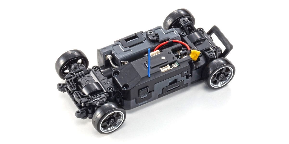 Kyosho Mini-Z AWD Subaru Impreza Aero Kit CFRP Hood Yellow (MA-020/KT531P) 32620MY - Abbildung 3