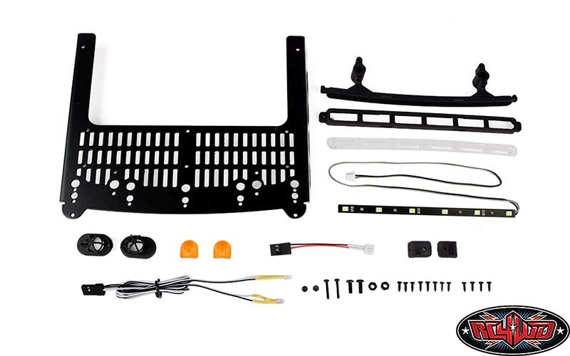 RC4WD Roof Rack W/ Light Bar and Warning Light VVV-C1437