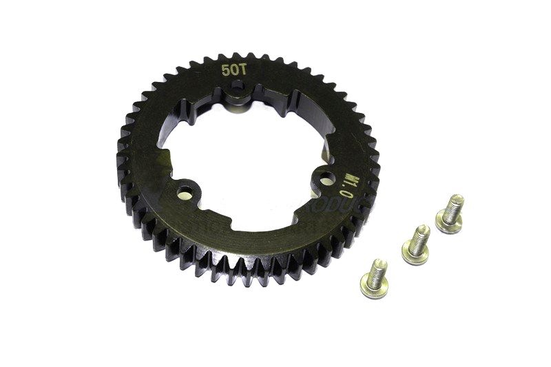 GPM Stahl Hauptzahnrad 50T (Modul 1.0) Traxxas XO-01, MAXX