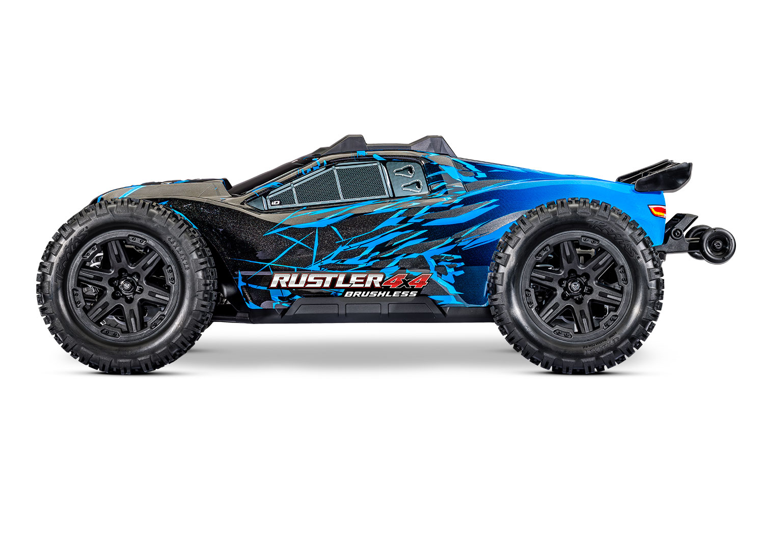 Traxxas Rustler 4x4 VX3 Brushless Stadium Truck Blau 67464-4 - Abbildung 3