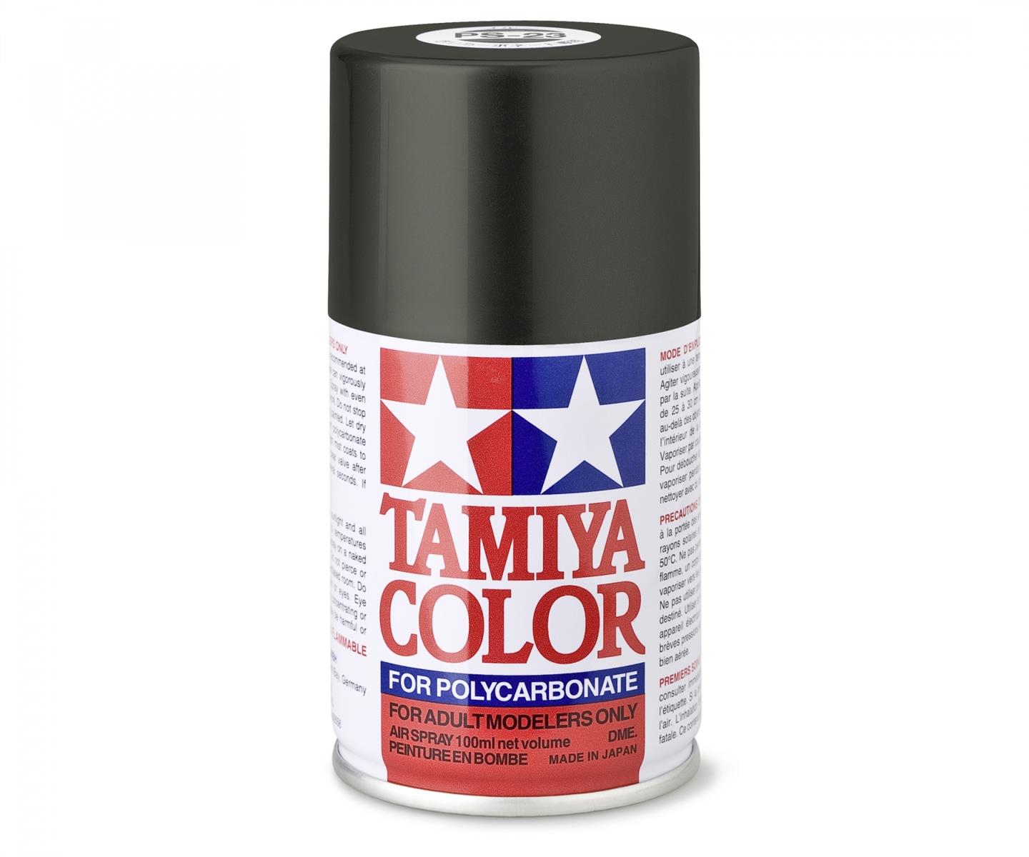 Tamiya Color Lexan Spray Farbe PS-23 Gun Metall Grau PS23 Gun Metal Grey 300086023