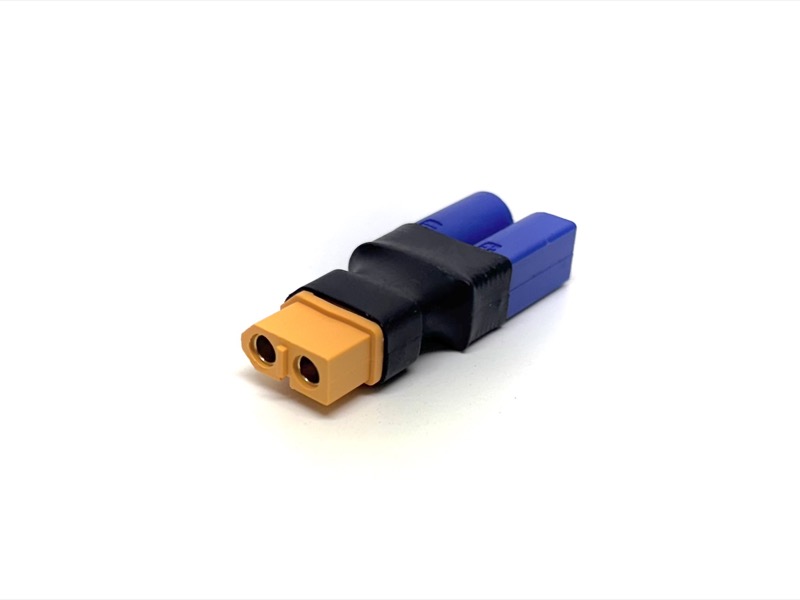 Absima Adapter - XT60 (W) auf EC5 (M) - Kompakt-Version 3040103