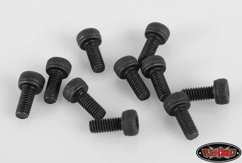 RC4WD Steel Socket Head Cap Screws M2.5 x 6mm (10) Z-S0855