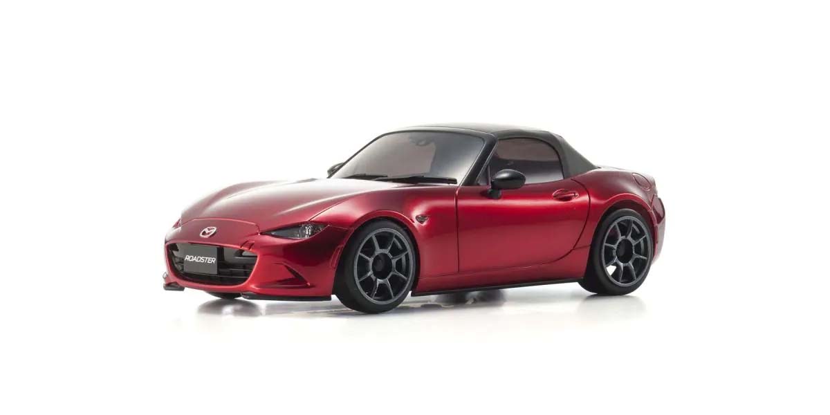 Kyosho Autoscale Mini-Z Mazda Roadster Soul Red Premium Metallic (N-RM) MZP156MR