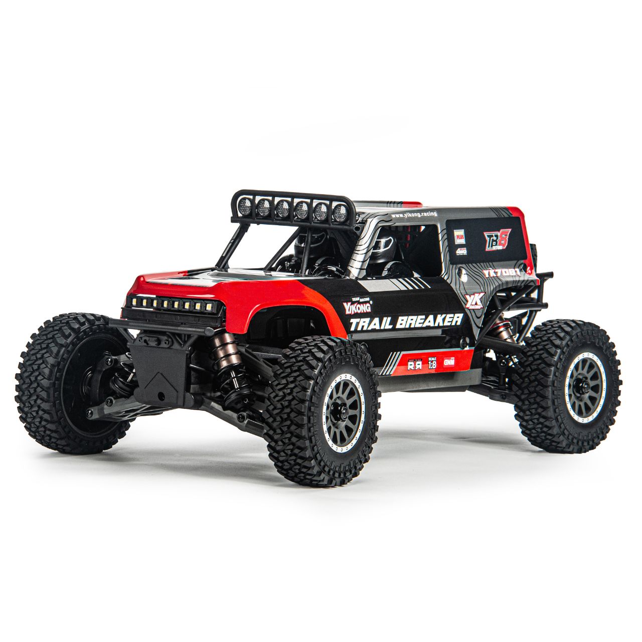 Yikong TB8 Trail Breaker 1/8 Offroad Desert Trail Truck Rot YK7081 - Abbdildung 1