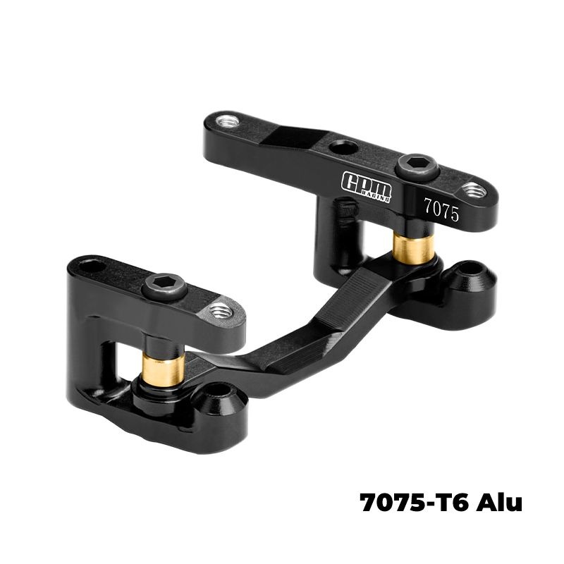 GPM Alu Lenkungsset schwarz ARRMA 1/16KRATON/QUAKE//GORGON/MOJAVE/1/18GRA MQM048BK