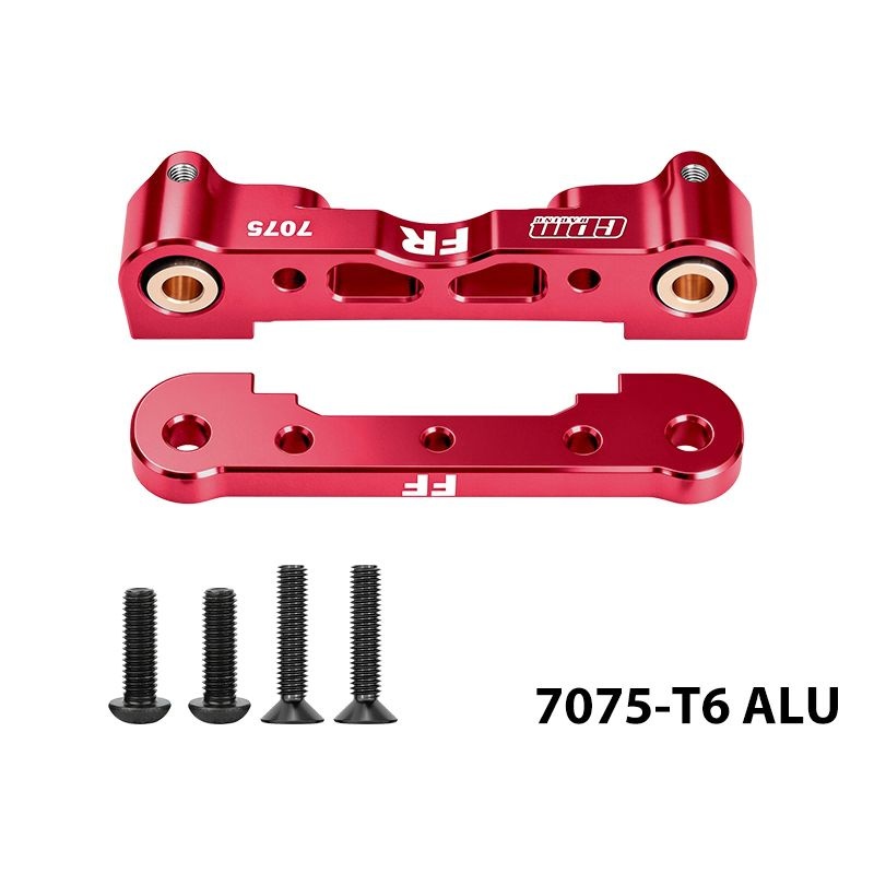 GPM Alu Querlenkerhalter vorn unten rot ARRMA Kraton/Outcast/Talion/Notorius/Typhon/. MAK008N/V1R
