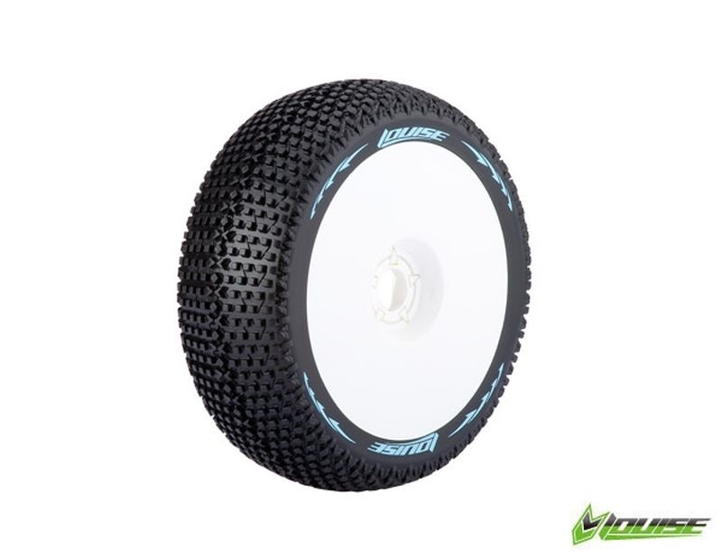 Louise B-Turbo super soft Felge gelb (2) Verbrenner 1:8 Offroad L-T3104VY