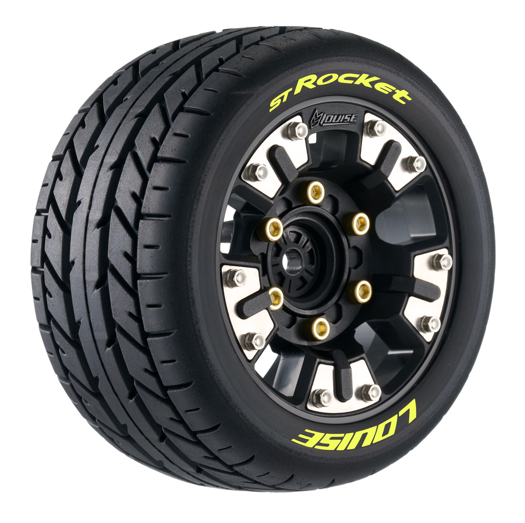 Louise ST-Rocket auf Felge schwarz 12mm Removable Hex (0&1/2) (2) L-T3387SM