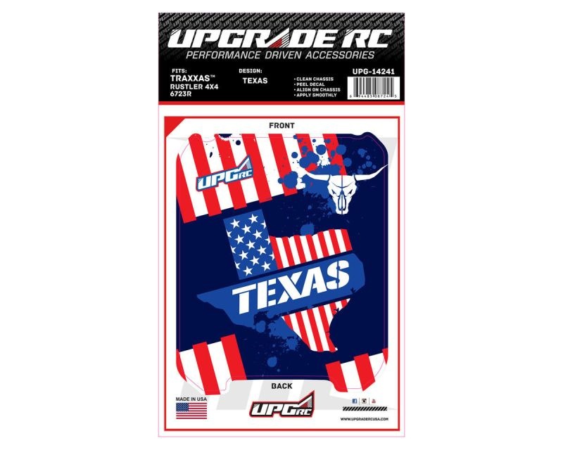 Upgrade RC Chassis Protector for Traxxas Rustler 4x4 (Texas) (1)