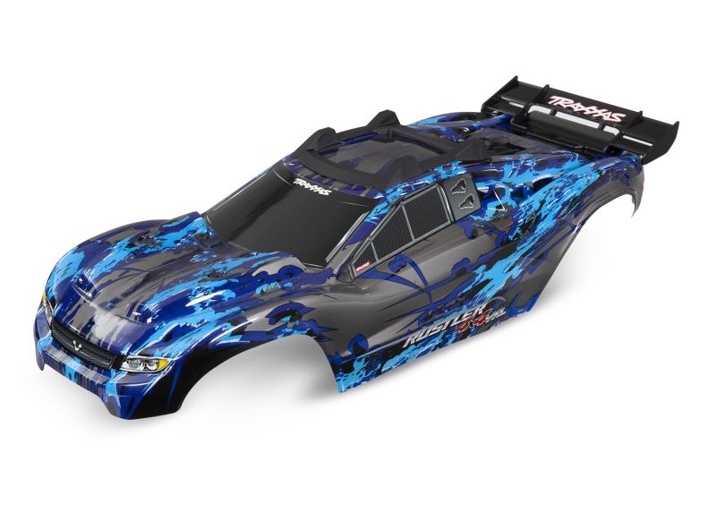 Traxxas Karo Rusler 4x4 VXL silber 6717X - Abbildung 1