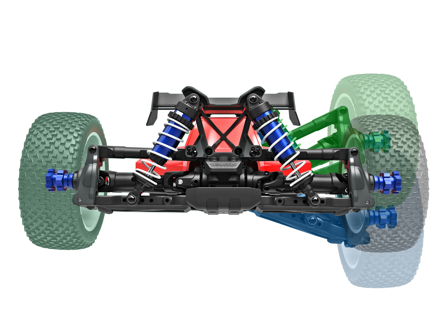 Traxxas JATO 4x4 VXL 4S Brushless Buggy grün HD-Teile RTR 90386-4 - Abbildung 9