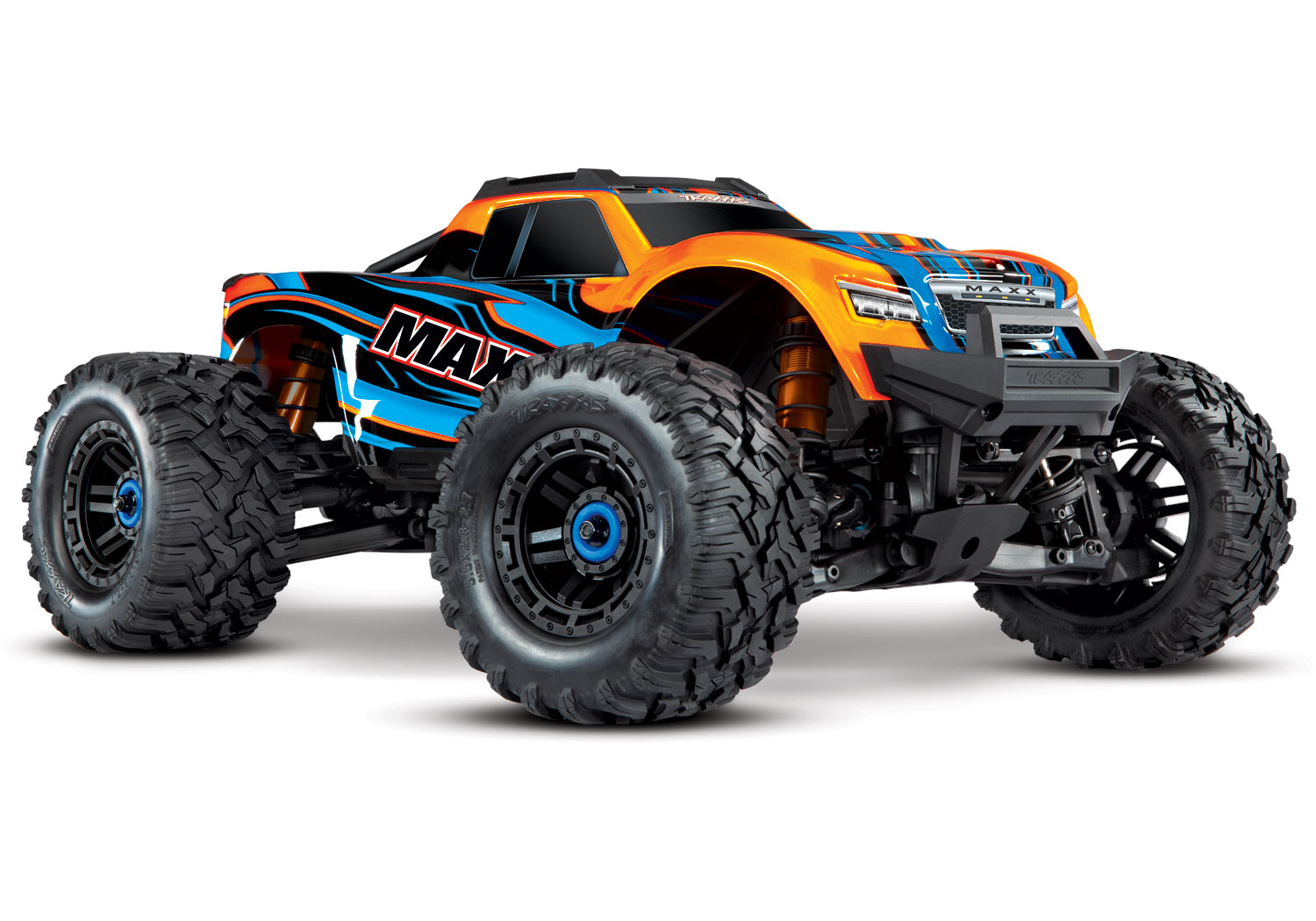Traxxas Wide MAXX 4x4 Orange RTR VXL-4S Brushless Monstertruck ohne Akku/Lader 89086-4