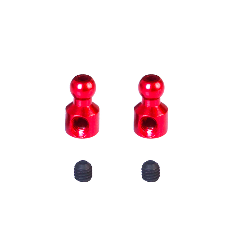 LC Racing Kugelende Alu 4.3mm 2 Stück LC6276