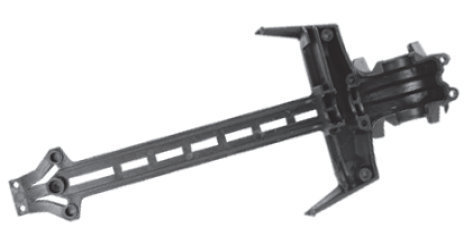 Absima Rear gear box cover AB30-SJ16 - Abbildung 1