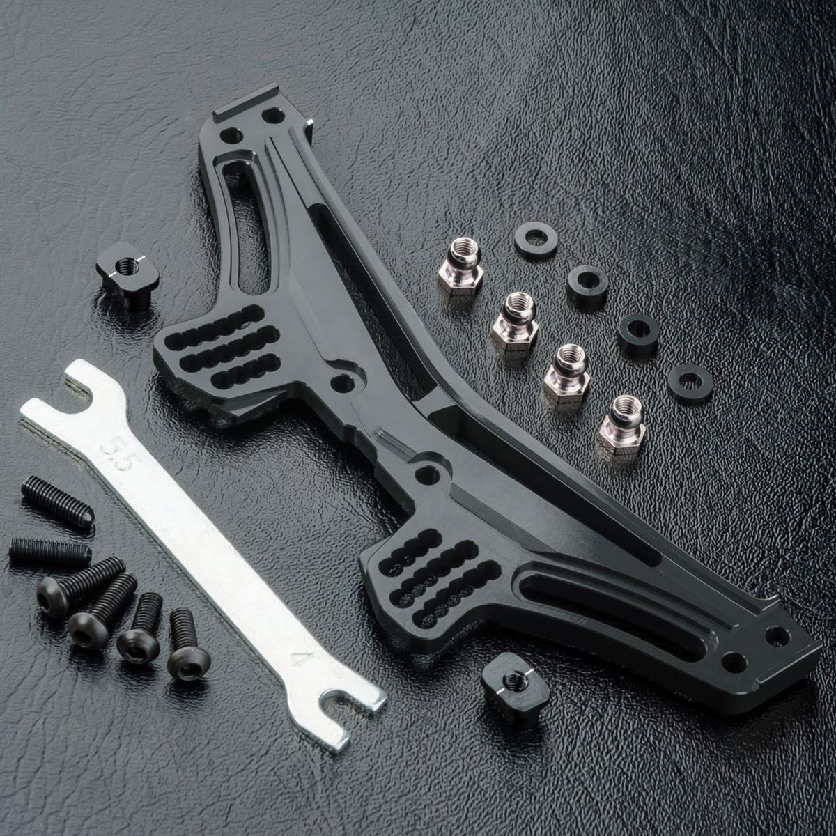 210578BK RMX 2.0 Alum. rear damper stay (black)