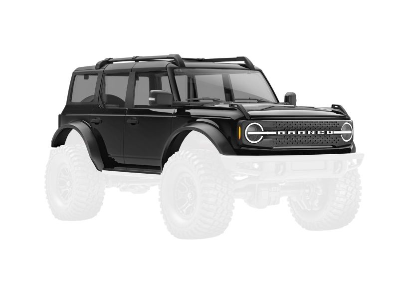 Traxxas Karosserie, Ford Bronco, Scharz (kpl. incl. Anbauteile) 9711-BLK - Abbildung 1
