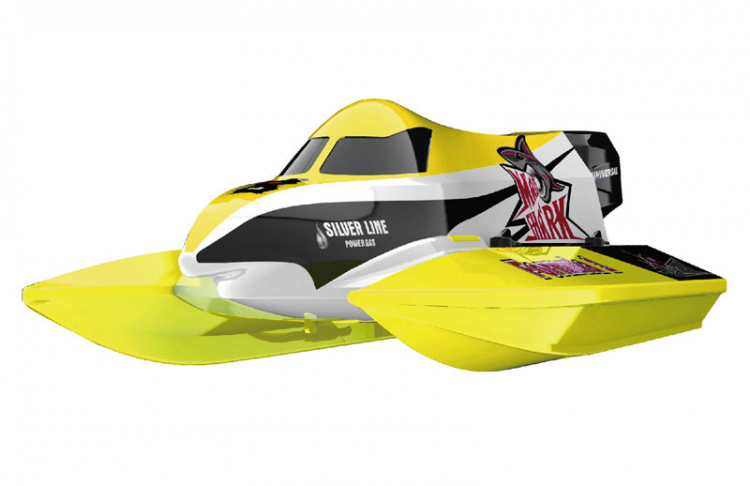 Joysway Mad Shark F1 V3 2.4G RTR Brushed Yellow 8203V3 - Abbildung 2