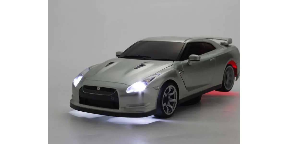Kyosho First Mini-Z 1:28 Nissan GT-R R35 Silver 66608A