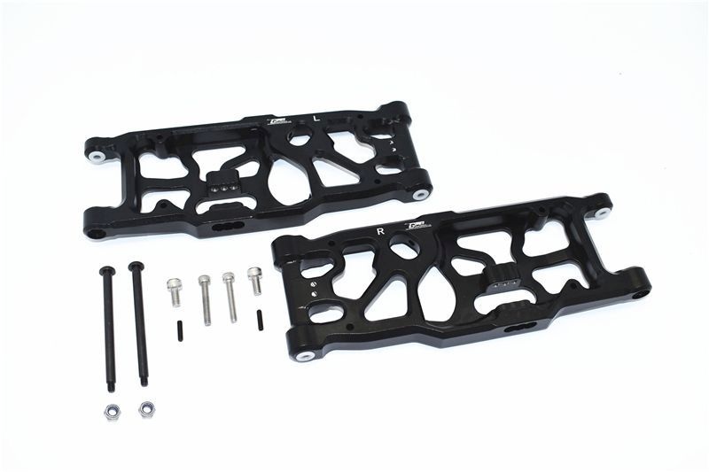 GPM Alu Querlenker unten hinten schwarz ARRMA Kraton, Outcast 8s MAKX056BK