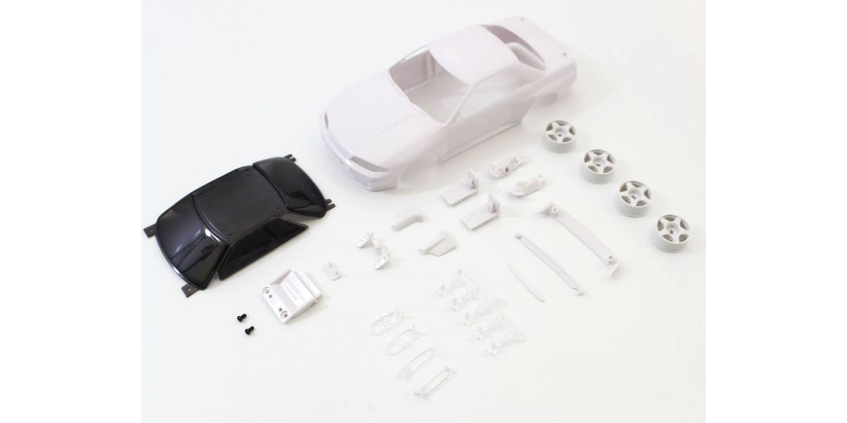 Kyosho Karosserie Skyline GT-R R32 Gr.A Mini-Z + Felgen 4WD Ohne Lackierung MZN201