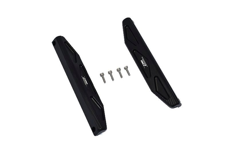 GPM Alu Chassis Seitenschutz schwarz Traxxas Hoss