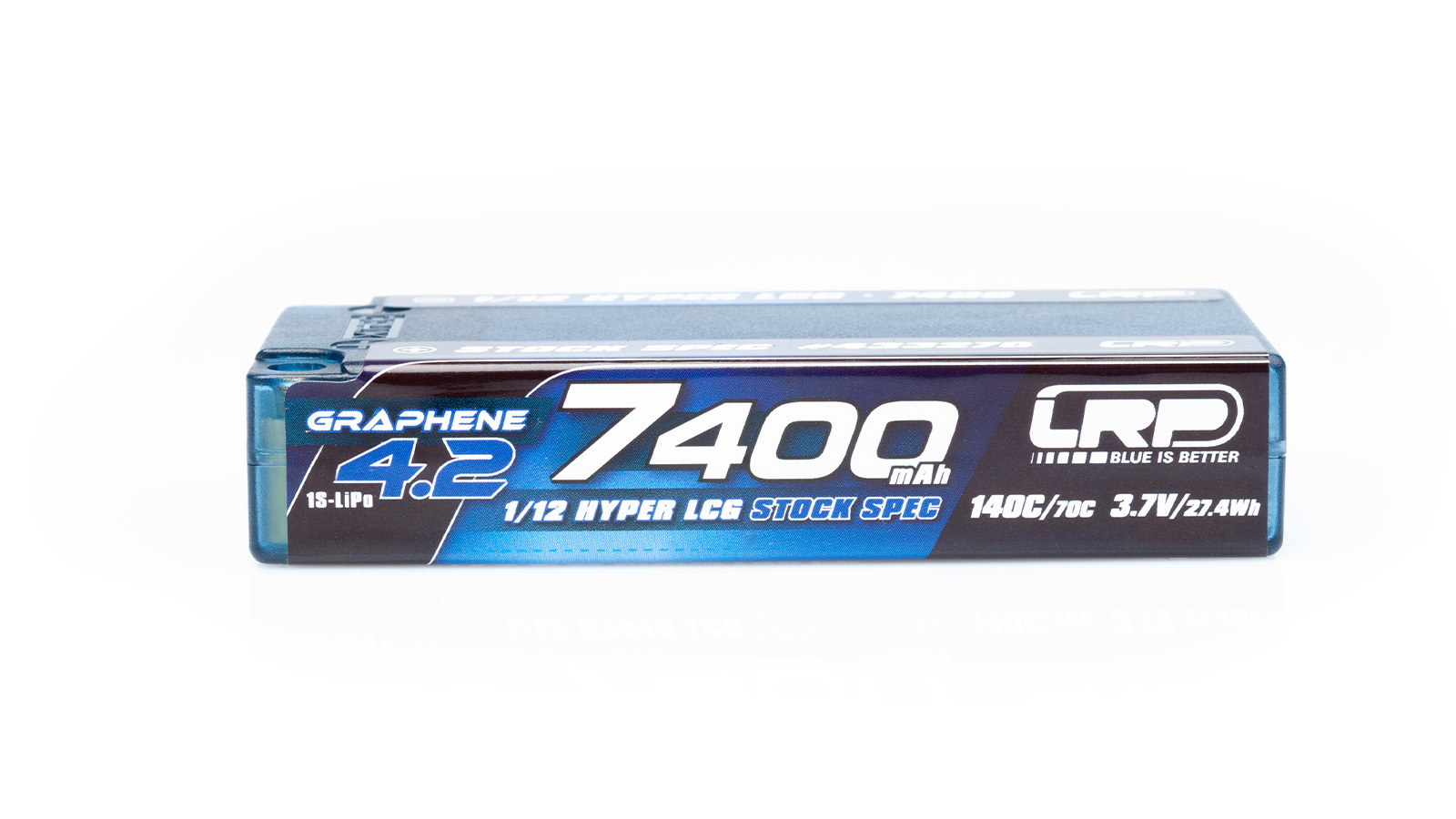 LRP 1/12 Hyper LCG StockSpec GRAPHENE-4.2 7400mAh Hardcase Akku 3.7V 140C / 70C