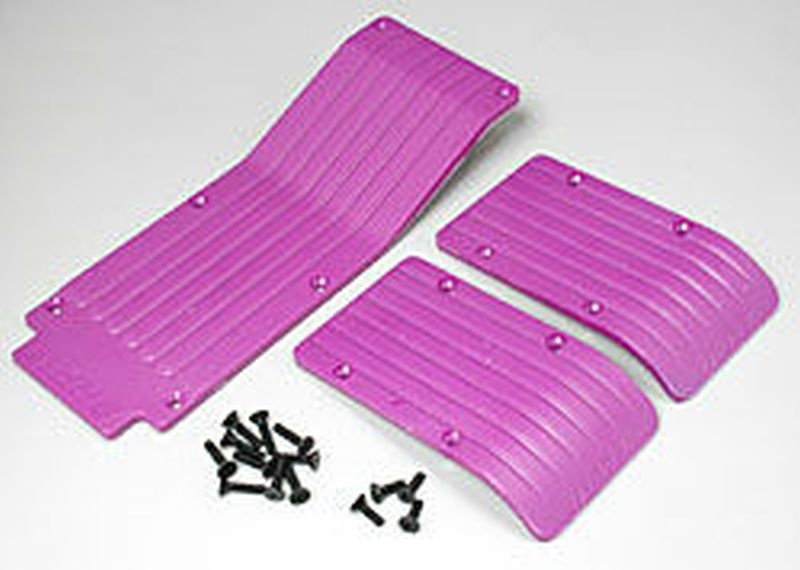 RPM T/E-Maxx Skid / Wear Plate Set (Ppl.) 80118 - Abbildung 1