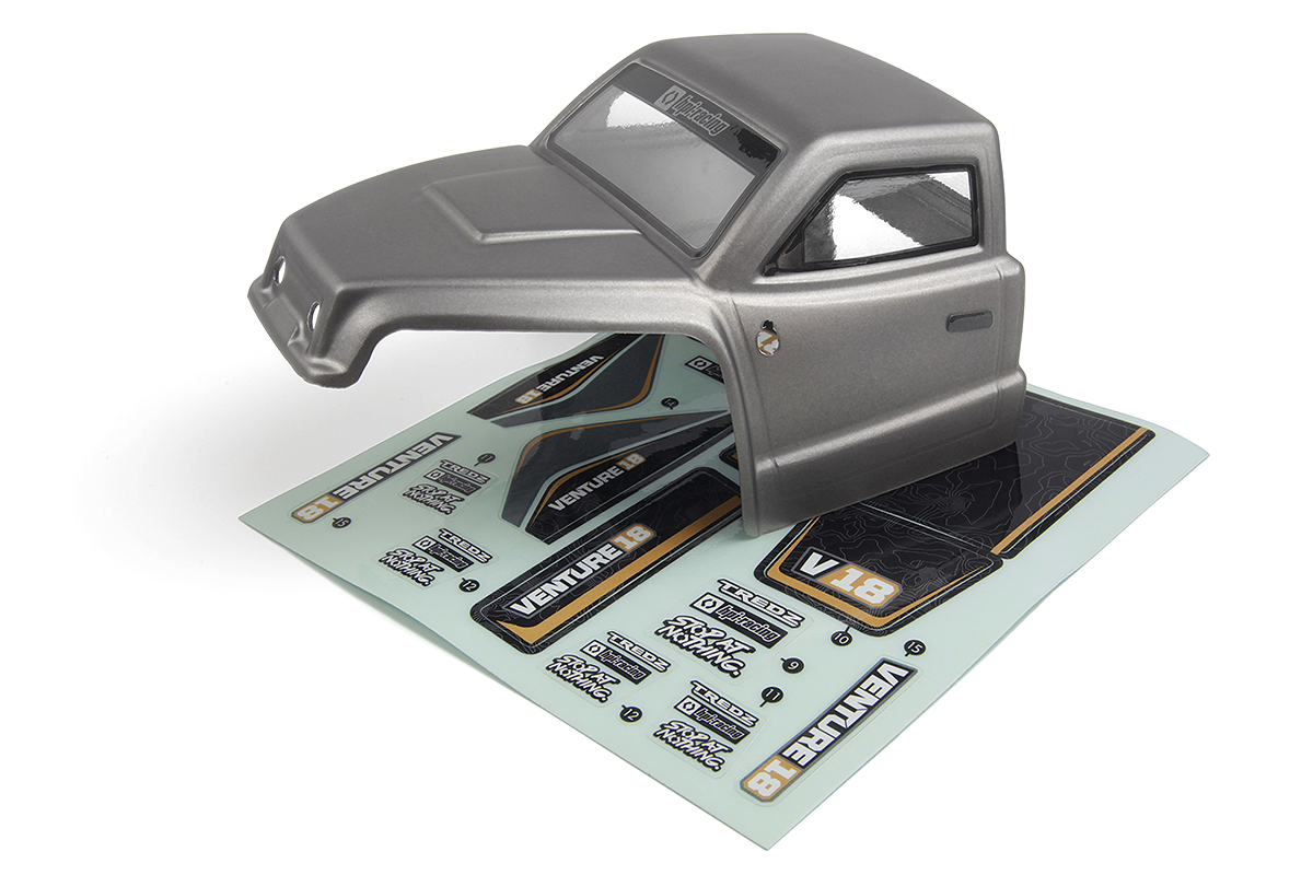 HPI Venture18 CC Ridgeline lackierte Karosserie - Gunmetal 161121